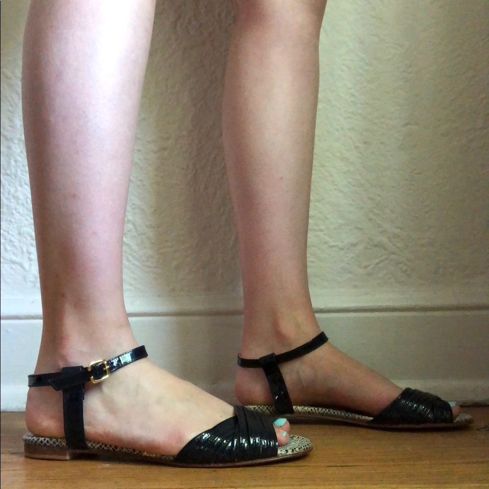 deMaria sandals, Argentine leather, size 9